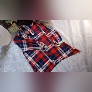 Women's plaid size large top
